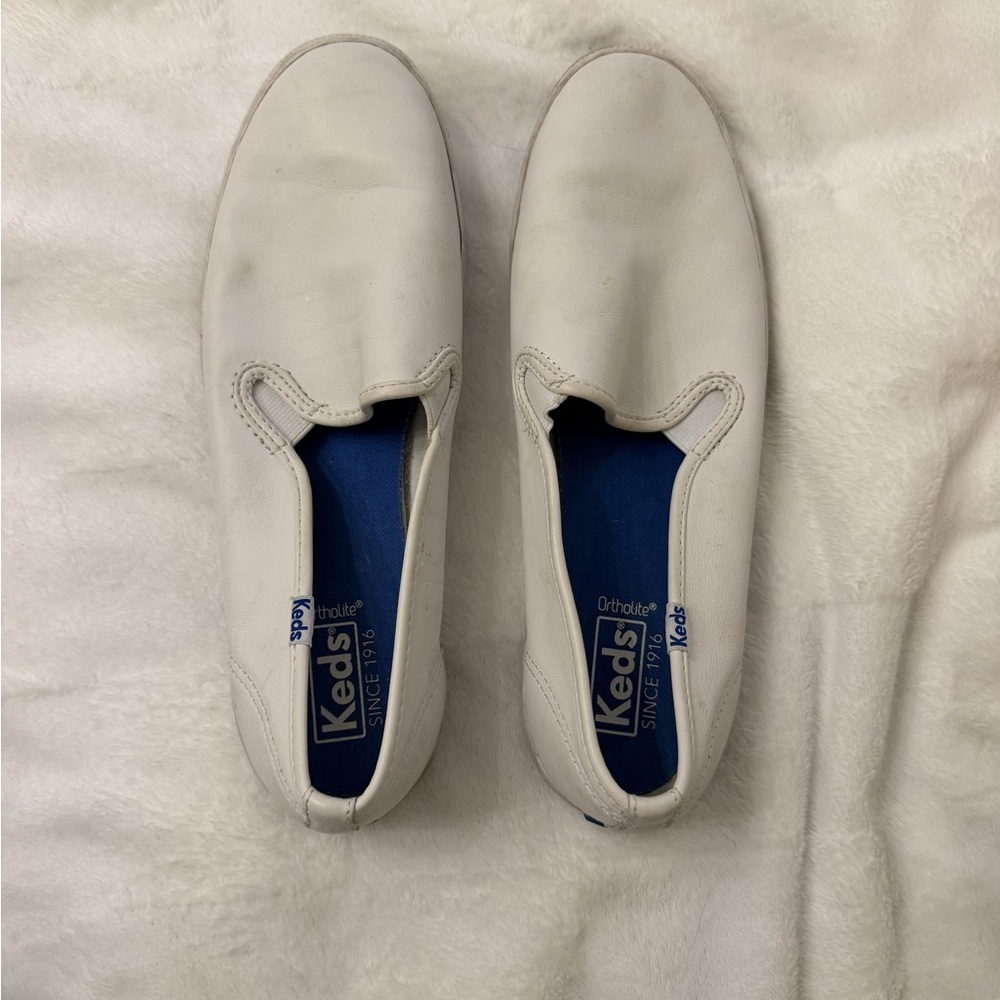 Keds Classic White Slip-On